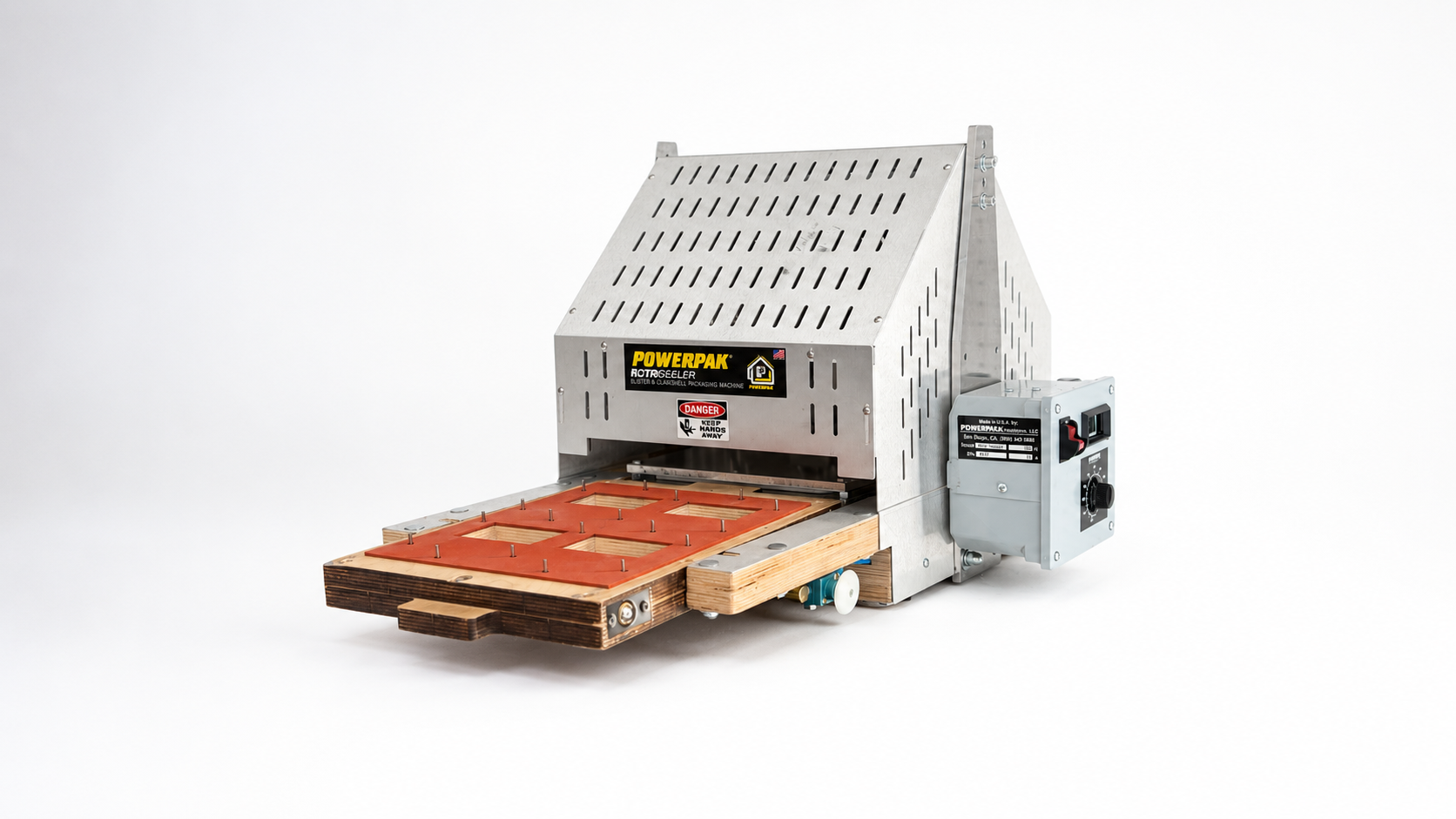 Powerpak RotoSealer blister and clamshell packaging machine