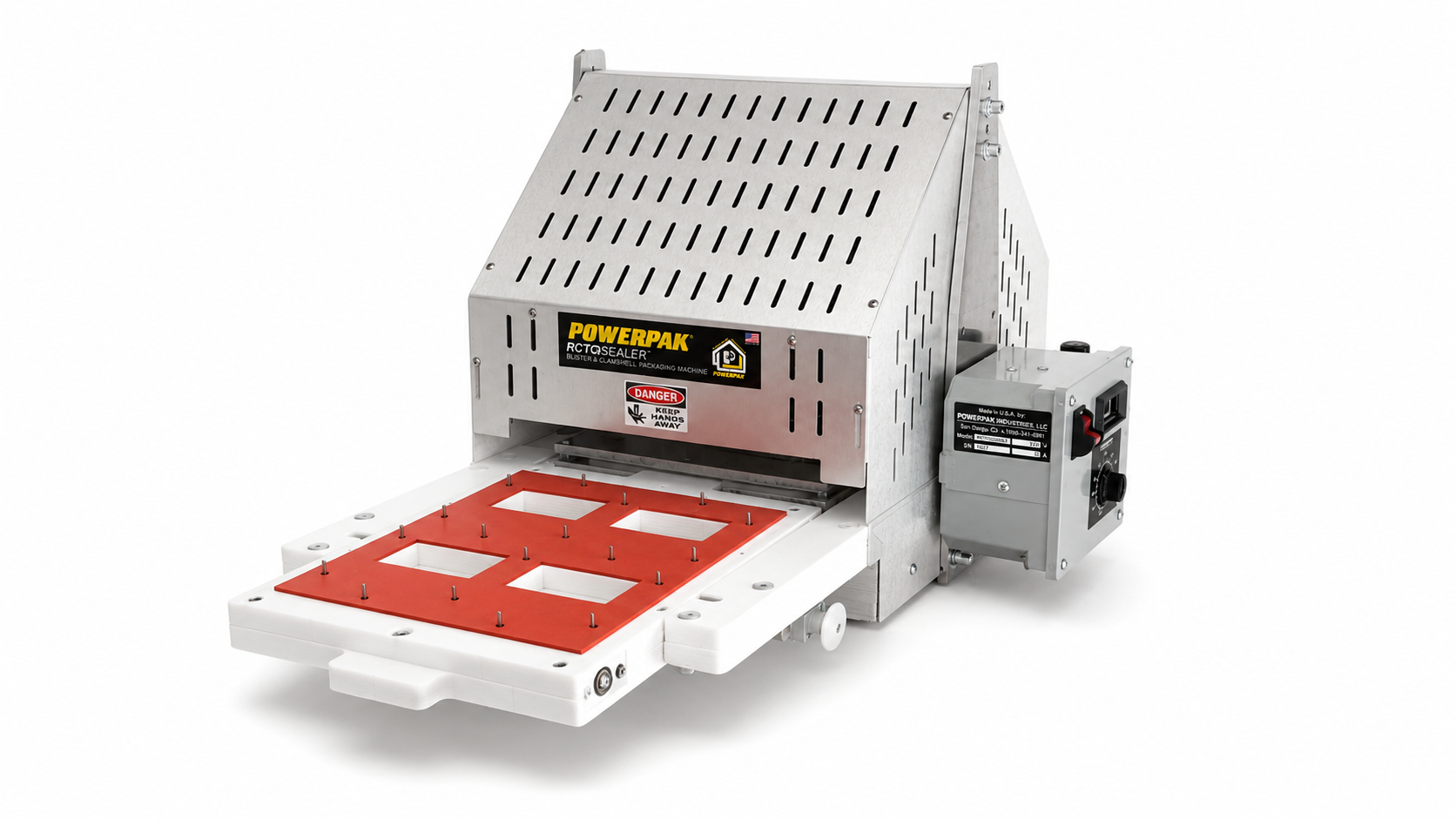 Powerpak RotoSealer blister and clamshell packaging machine